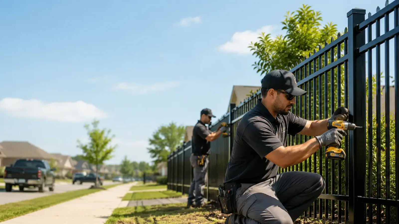 Metal Fence Installation in Cheyenne, OK